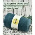 Пряжа Кид-Мохер MARE CALDO 37% кид-мохер, 15% шерсть, 30%/18%, 100гр./1300мет. цв. 934 хвойный (вес 250гр.)