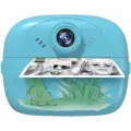 Детский фотоаппарат моментальной печати Leef LF-CAM-02-blue, голубой