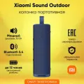 Колонка портативная XIAOMI QBH4265GL Sound Outdoor 30W S29D (синяя)