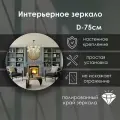 Зеркало интерьер кругляш