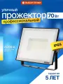 Прожектор светодиодный Ritter 70Вт уличный, нейтральный свет 4000К, IP65, серия PROFI 53418 5