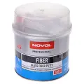 Шпатлевка NOVOL FIBER, 2 шт. зелeный 600 г 600 мл