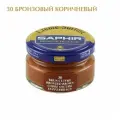 Бронзово-коричневый крем для обуви Saphir Сreme Surfine