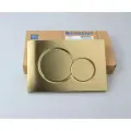 Кнопка смыва Geberit Sigma01, для унитаза, Яркое золото, скрытый бачок, ABS-пластик