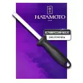 Мусат Hatamoto HD-1229C, керамика, 26 см, черный/белый, 1 шт.