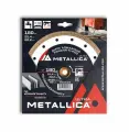 Диск алмазный тонкий турбо METALLICA Ultra 180x25,4/22,2 мм, H10 мм по керамограниту. 900628