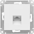 Розетка компьютерная RJ45 Systeme Electric (schneider Electric) SCHNEIDER ELECTRIC AtlasDesign, кат. 5Е, механизм, белый