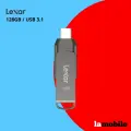 USB-накопитель Lexar JumpDrive D400 (USB 3.1/Type-C) 128 ГБ