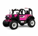Детский электромобиль трактор В222СР 12V 2WD розовый