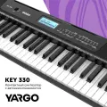Синтезатор YARGO KEY 330, автоаккомпанемент, 61 клавиша, цвет черный