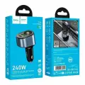 Автомобильное Зарядное устройство Hoco Z56, черный 240w