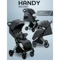 Прогулочная коляска Amarobaby AB25-10HANDY/1130 Handy серый/серебряный