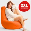 Кресло мешок Bean Joy кресло груша, размер XХL, оксфорд, апельсин