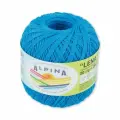 Пряжа ALPINA LENA 100% мерсеризованный хлопок 50 г 280 м №39 синий