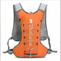 Рюкзак-гидратор &U J871, оранжевый, влагонепроницаемый, с отражателями, 12 л