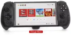 Геймпад беспроводной DOBE для Nintendo Switch/Switch OLED, прозрачный черный