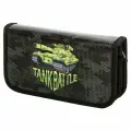Пенал школьный 2 отделения Пифагор Tank, ламинированный картон, 190х110мм, 2шт. (270170)