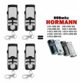 Пульт для ворот и шлагбаумов HORMANN 868 BiSecure, брелок передатчик Хорман bs - 4 штуки