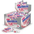 Жевательная резинка MENTOS Pure White Клубника, в коробке, 100 шт. в уп.