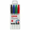 Набор маркеров для досок Brauberg (круглый наконечник, 4мм, 4 цвета) 4шт. (150850), 24 уп.