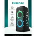 Минисистема Hisense Party Thunder, 620 Вт, с караоке, IPX4, подсветка, Bluetooth, USB