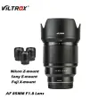 Объектив VILTROX 85 мм F1.8 X Mark II автообъектив портретный объектив с фиксированным фокусом для Fujifilm Fuji X Mount Sony E Mount Nikon Lens Z Mount, for Nikon Z mount
