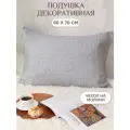 Подушка Lizzy Home декоративная рогожка 100% хлопок размер 50*70 см