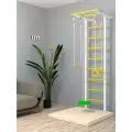 Детская Шведская стенка LITE Бело-Желтая