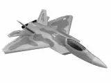 RC Самолет 2.4GHz RC Самолет Планирующий F22 Модель Самолета 4CH
