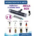 Ароматизатор в машину Queen Aromatica Deflector + 8 стиков (Mega Box 1)