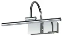 Подсветка для картин Odeon Light Geba, LED, хром, IP20, 5 Вт
