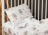 Постельное белье Ёжики 120х60 см (3 предмета)