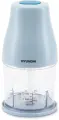 Измельчитель электрический Hyundai HYC-P3118 0.8л. 300Вт голубой/синий