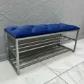 Банкетка в прихожую для обуви 100х35х45 см STEEL MEBEL (БПХ-К5)