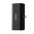 Внешний аккумулятор Anker 621 Built-in Lightning Connector (A1645), 12W 5000mah (складная вилка для быстрой зарядки), чёрный
