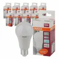 Лампочки светодиодные OSRAM LED Star, 1521лм, 13Вт, 4000К нейтральный свет, цоколь E27, колба A, 10 штук