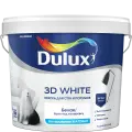 Краска интерьерная Dulux 3D White, матовая, ослепительно белая, 5 л