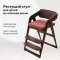 Растущий стул из массива ясеня для детей, для школьника, трансформер