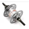 Втулка планетарная SHIMANO 3R40, 36H, 3 скоростная, OLD:127мм, антикор покрытие, роллерный тормоз, серебристый