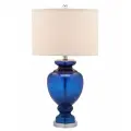 Синяя настольная лампа Авелла
