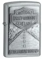 Зажигалка ZIPPO 20229 Harley-Davidson, серебристая, матовая с покрытием Street Chrome + высококачественное топливо 125 мл