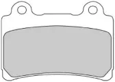 Тормозные колодки дисковые, FERODO(FDB662P)