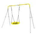 Качели Romana двойные + гнездо качели R.103.28.04 серый/жёлтый СГ000006175