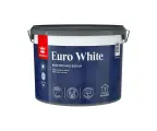 Краска для потолка Tikkurila EURO WHITE глубокоматовая, белая 9л 700009612