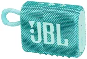 Колонка портативная JBL GO 3, 4.2Вт, бирюзовый [jblgo3teal]