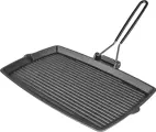 Сковорода гриль чугунная, со съемной ручкой Ilsa 22 см