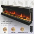 Камин электрический встраиваемый панорамный PLANTA PFP-INS160, 60 дюймов, трехсторонний обзор