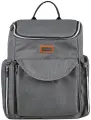 Рюкзак текстильный для мам Farfello F8, термокарман, цвет темно-серый