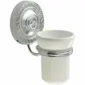 Стакан для зубных щеток Migliore Montecarlo 31516 Белый Хром керамика на стену
