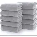 Набор полотенец Соната, 50x90, 10шт, хлопок, 430гр/м², светло-серый
